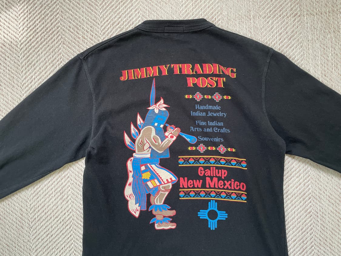 토요엔터프라이즈 x 인디언 모터사이클 코코펠리 롱슬리브 J04339 상품이미지2