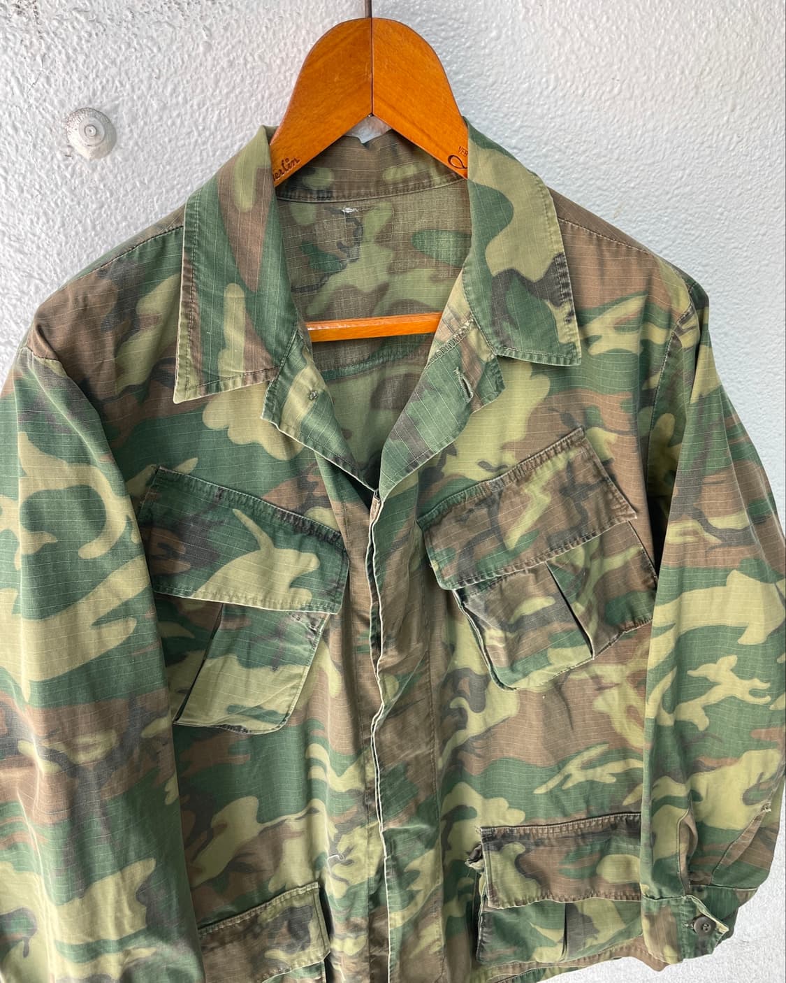 70S USARMY erdl 정글 퍼티그 자켓 상품이미지2