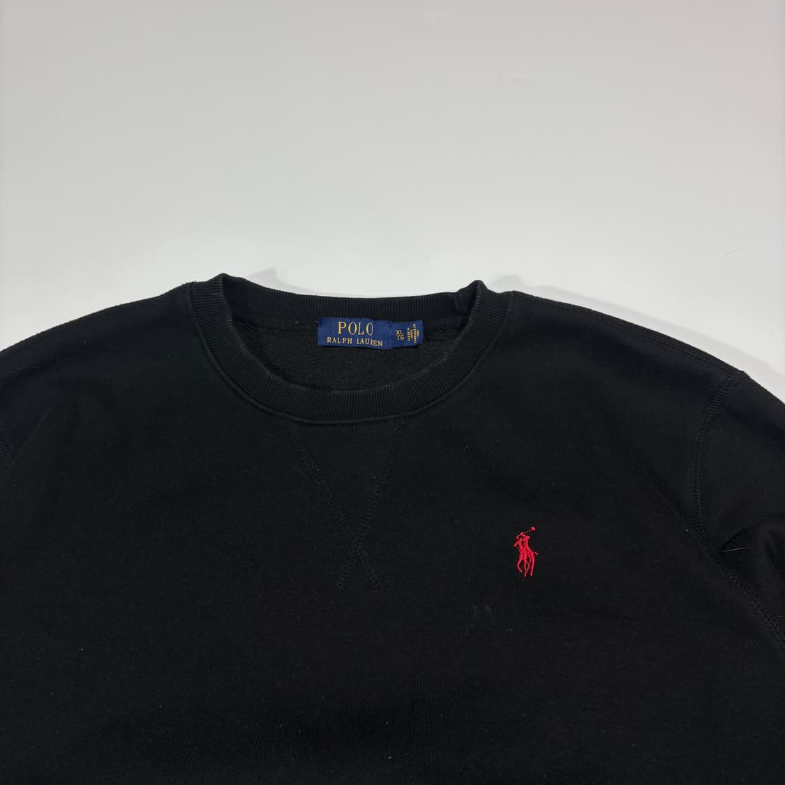 폴로랄프로렌 블랙 포니 자수 맨투맨 상품이미지2
