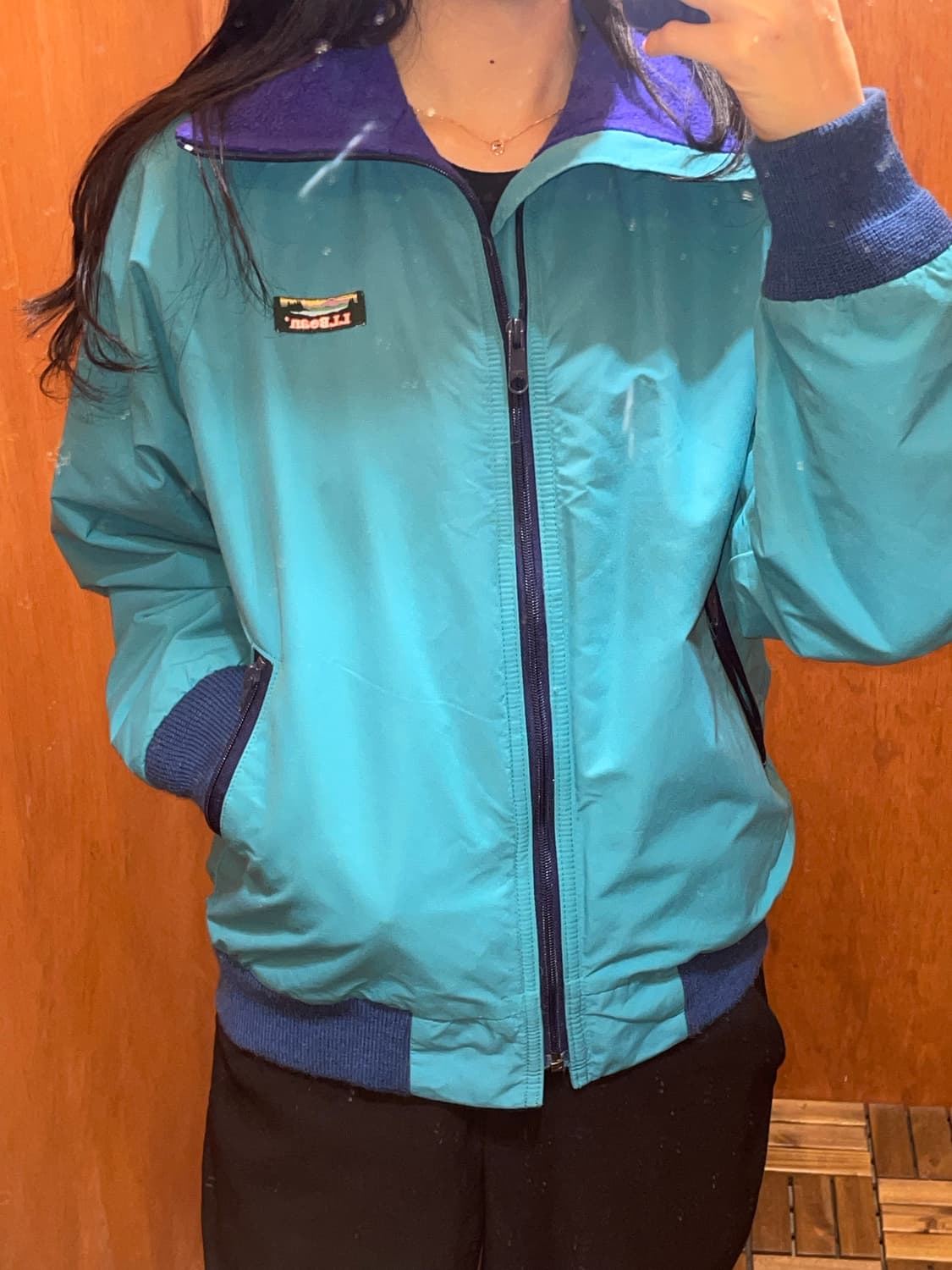 (S) L.L.Bean 엘엘빈 90s 웜업 자켓 상품이미지2