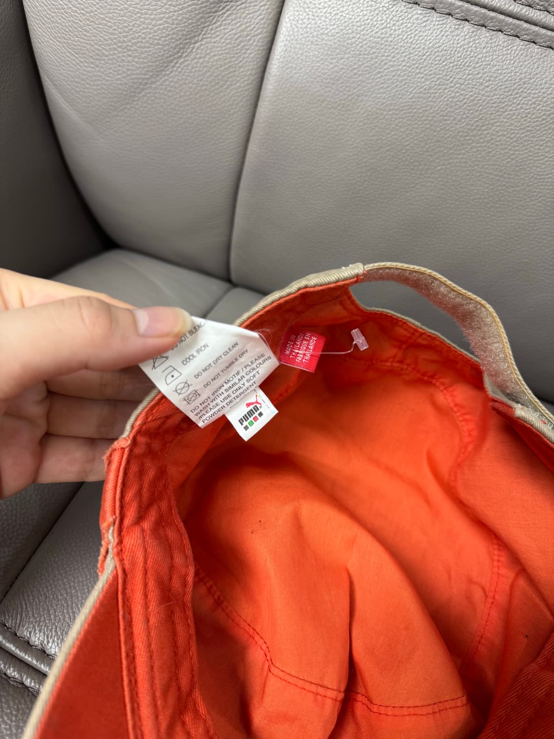 푸마 y2k 빈티지 헌팅캡 베이지 상품이미지8