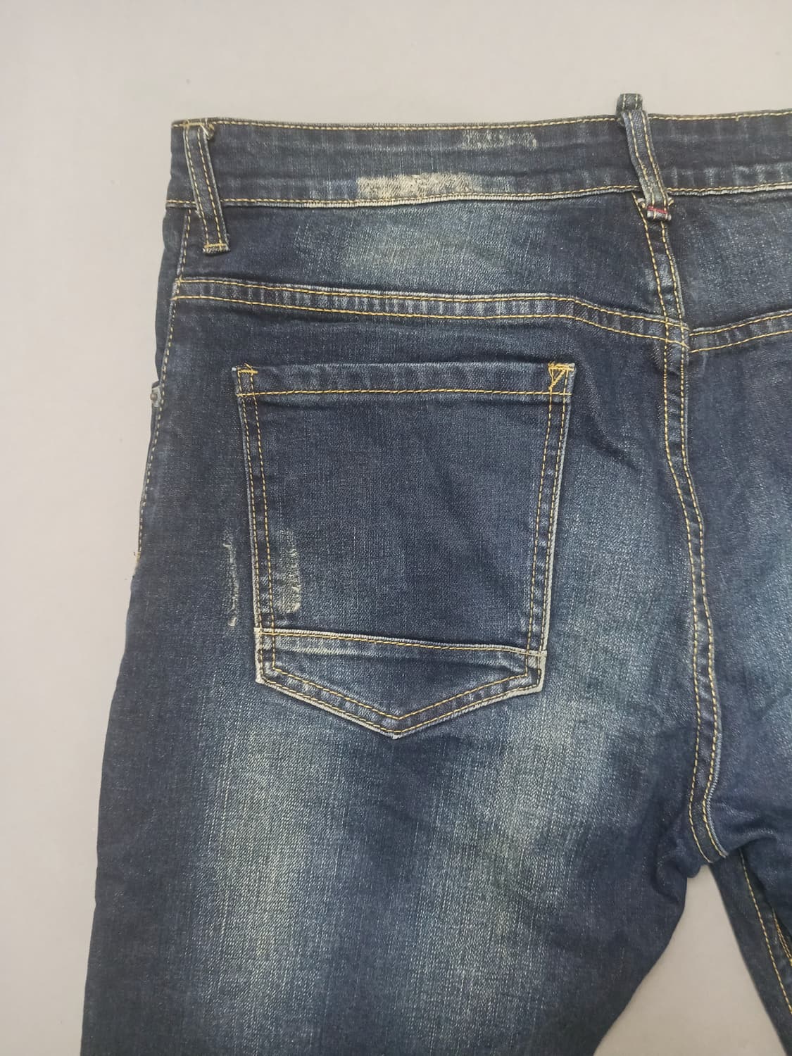 [36] 디스퀘어드2 녹워싱 자수패치 슬림진 청바지 상품이미지8