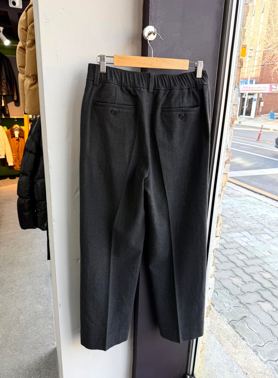 30/ 시스템옴므 20FW 노턱 밴딩 팬츠 상품이미지6