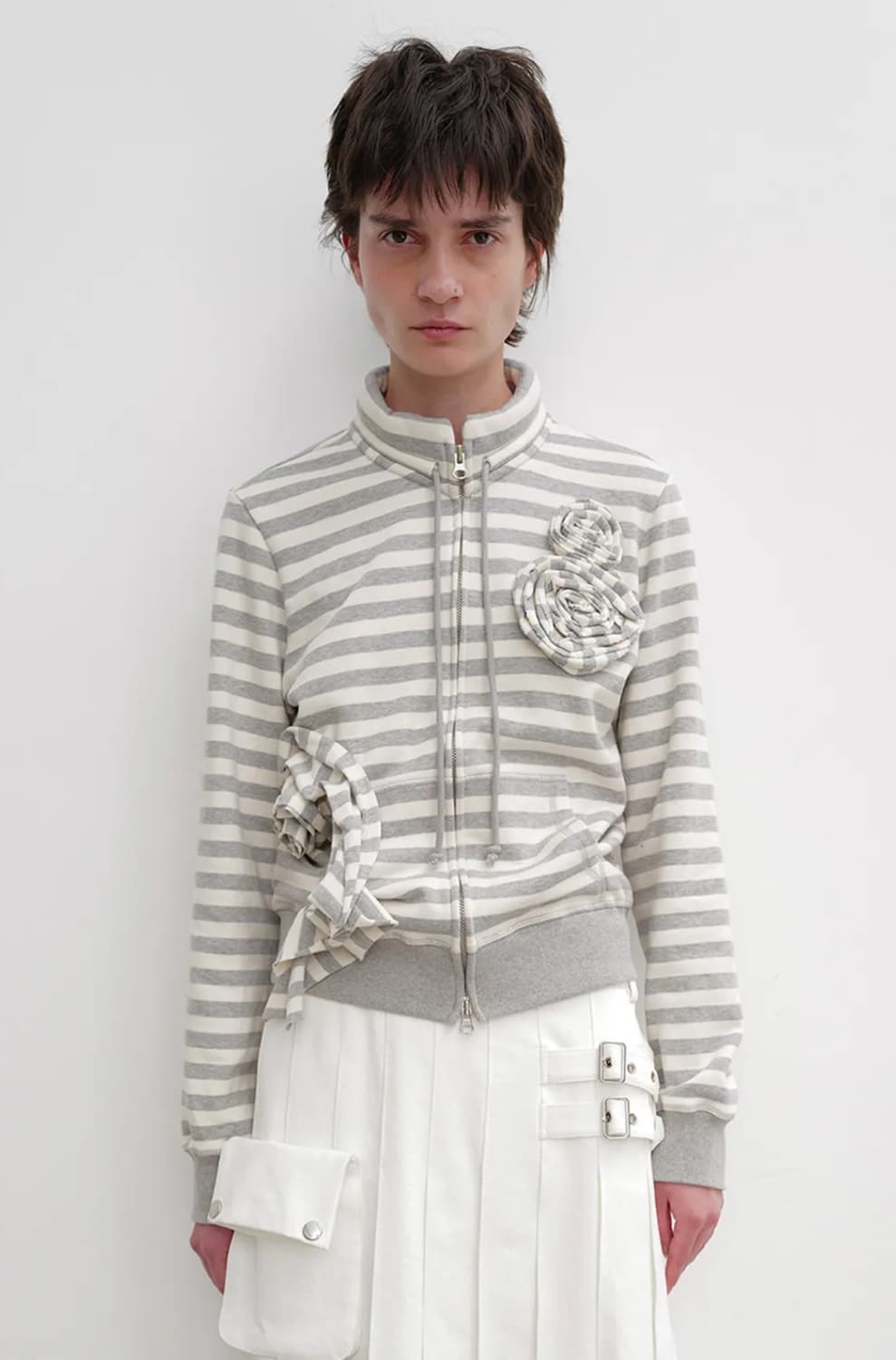 오픈와이와이 Open yy 아플리케 집업 상품이미지1