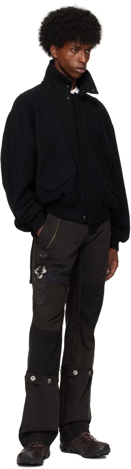 혜인서 울봄버 자켓 블랙 4 상품이미지4