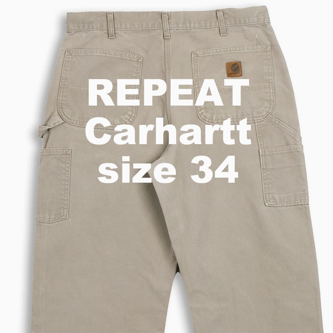 빈티지 칼하트 싱글니 워크 팬츠 34 인치 CH0113502 상품이미지1