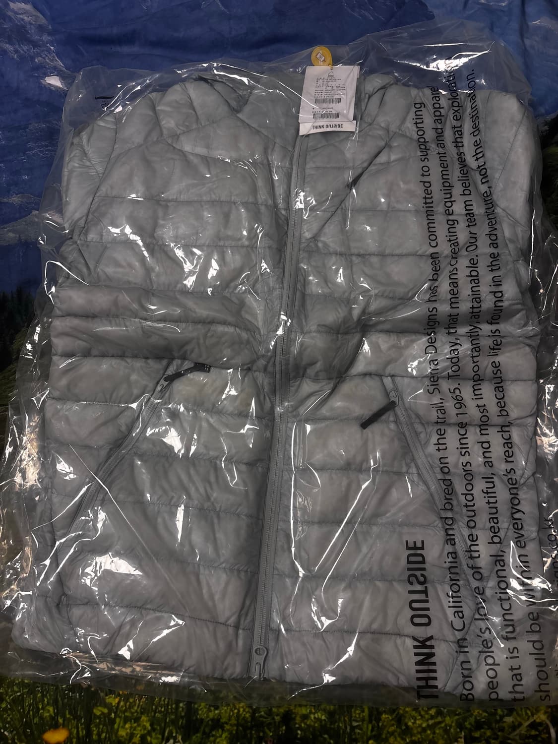 시에라디자인 뮤어 경량 구스다운 후드자켓 라이트 그레이 상품이미지2