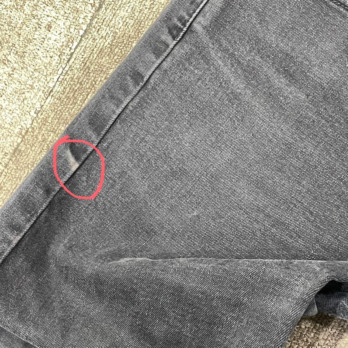 (32) Levi's 502 (리바이스 스트레이트 블랙 데님) 상품이미지6