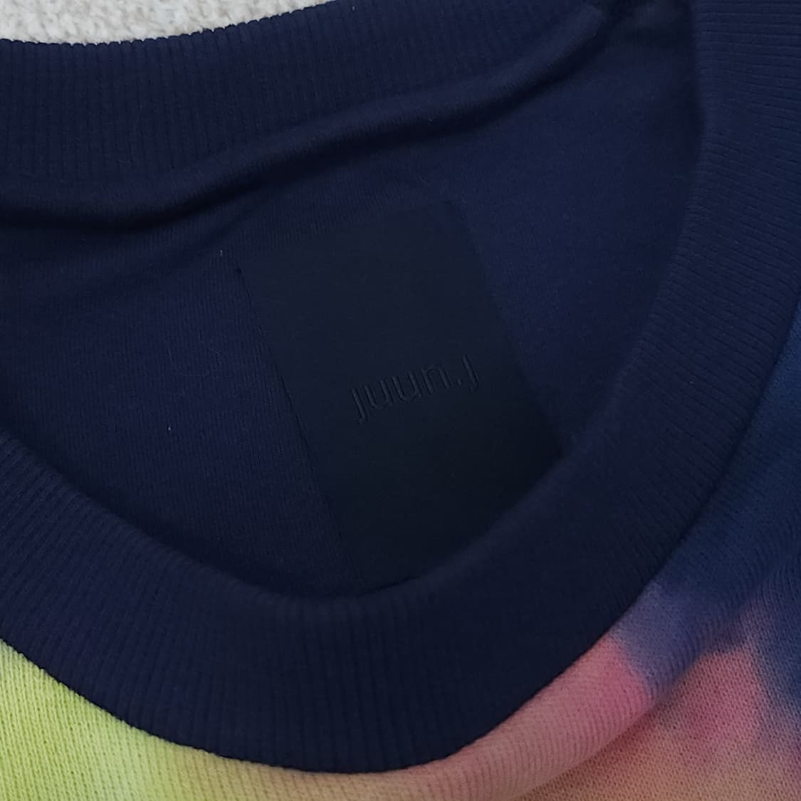 (S)준지 남자 오버핏 맨투맨 타이다이 스웻셔츠 상품이미지9