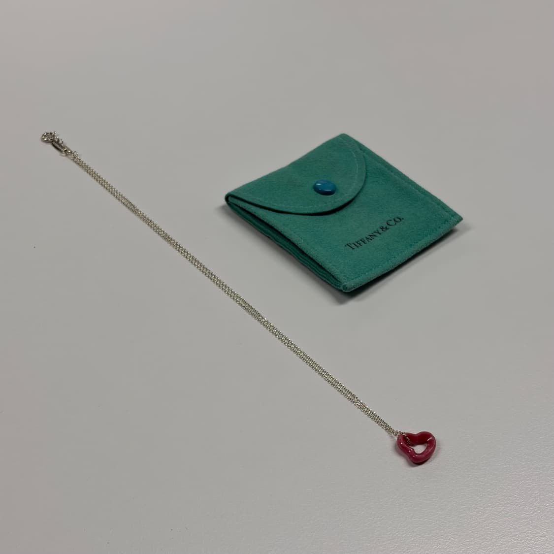 티파니앤코 로즈쿼츠 오픈하트 목걸이 상품이미지8