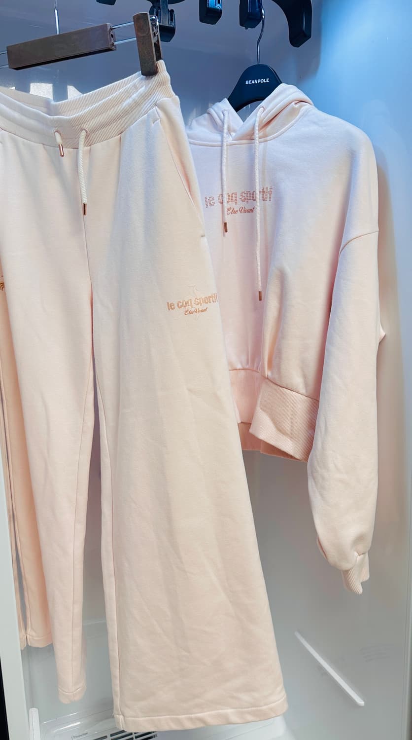 르꼬끄 핑크 기모 셋업 55 상품이미지1