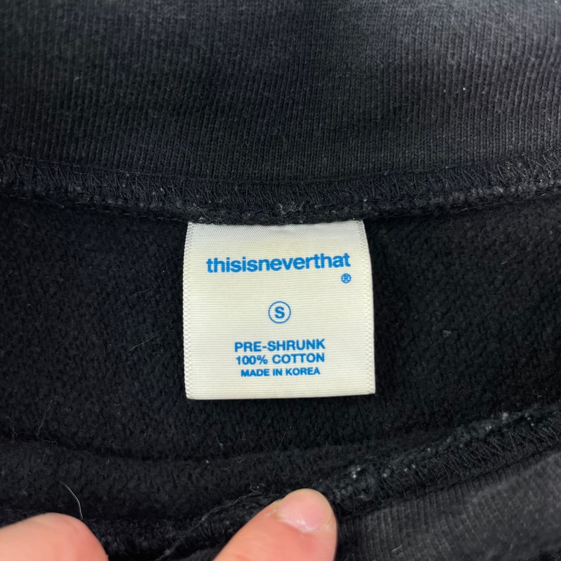 100 디스이즈네버댓 카라넥 맨투맨 상품이미지3