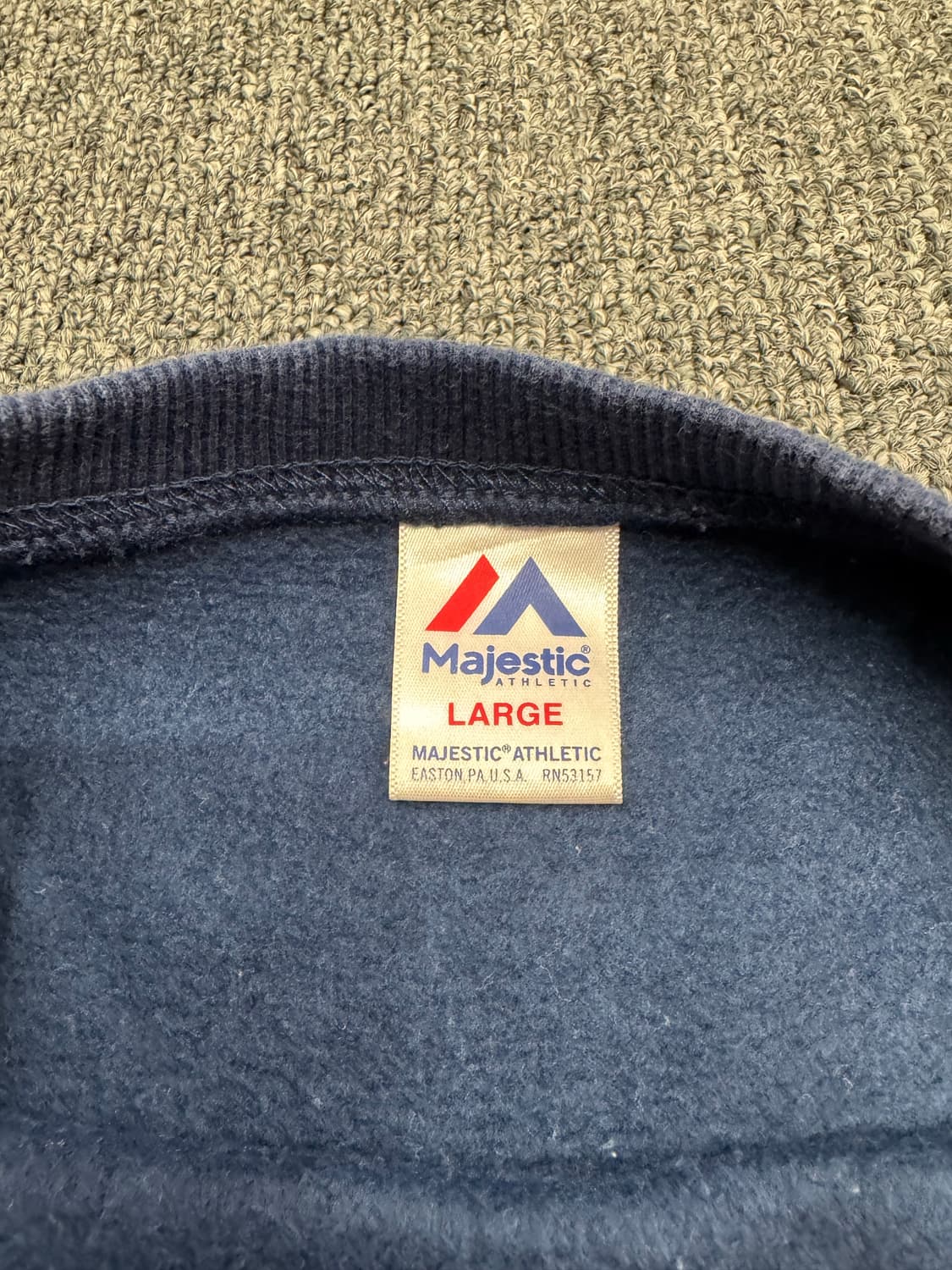 마제스틱 빈티지 뉴욕 양키스 네이비 스웻셔츠 상품이미지3
