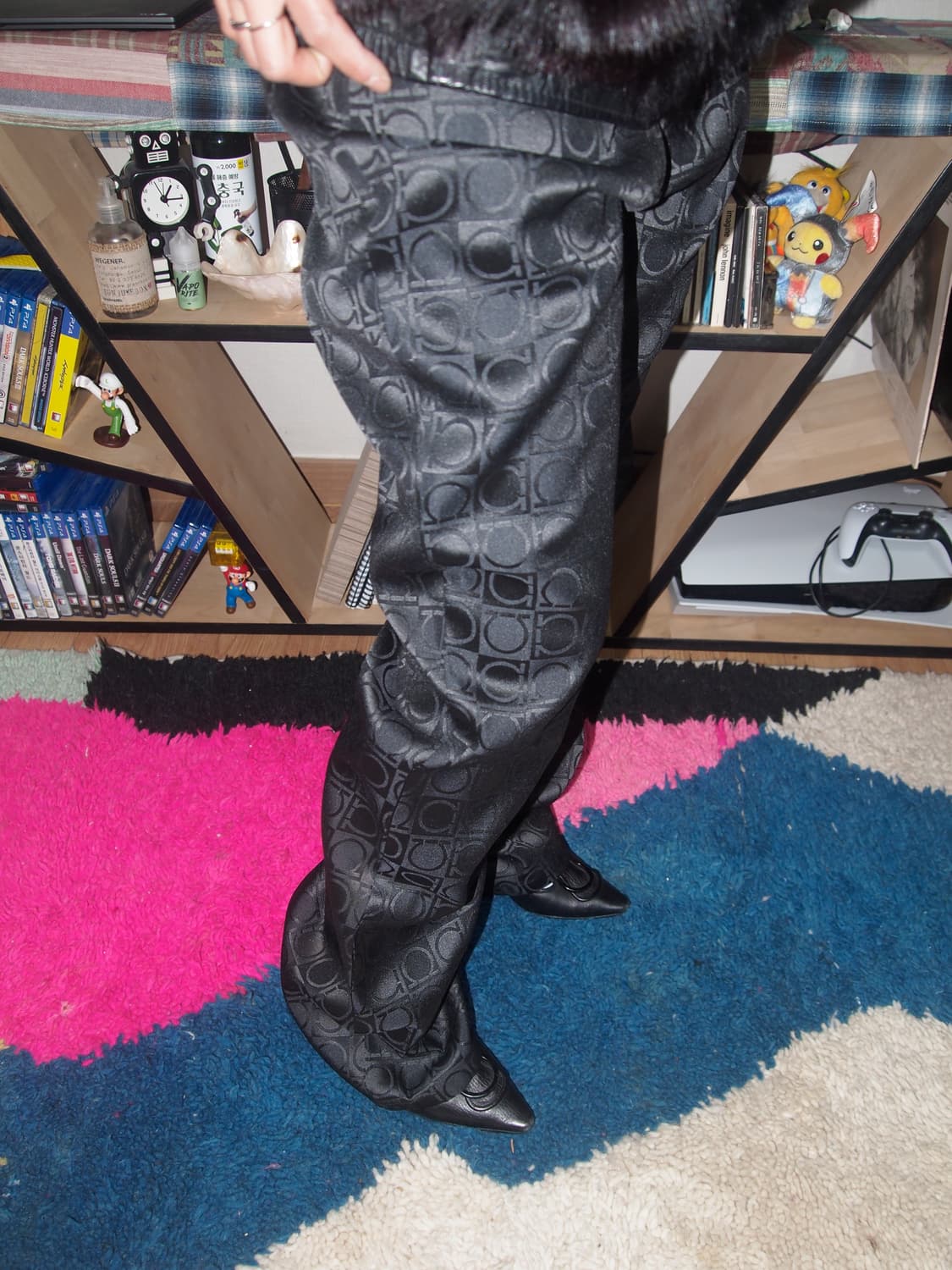 SALVATORE FERRAGAMO 모노그램 팬츠 상품이미지2