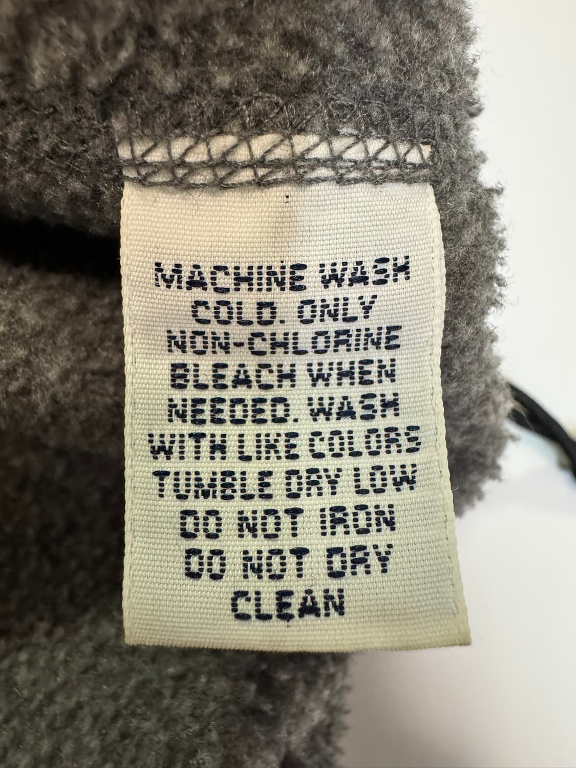 폴로스포츠 반집업 후리스_그레이(S사이즈) 상품이미지4