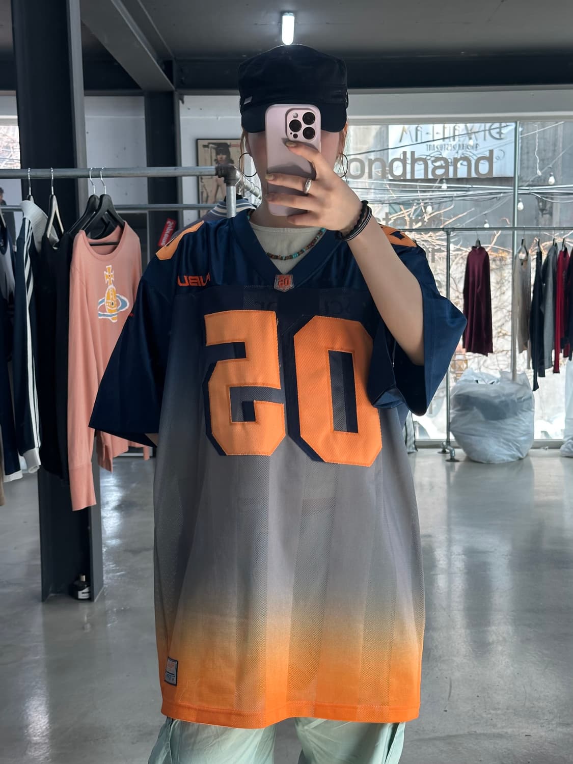 FUBU 풋볼 스타 그라데이션 농구져지 상품이미지3