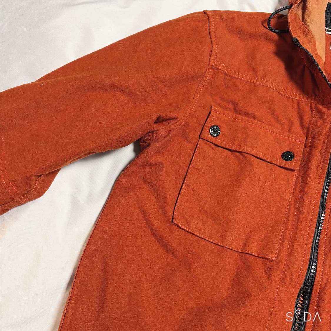 스톤아일랜드 오렌지 후드 자켓 상품이미지8