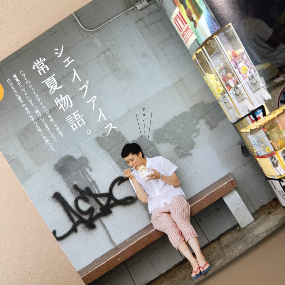 아오이 유우 오늘도 빙수 사진집 포토북 화보집 일본 배우 에세이 상품이미지4