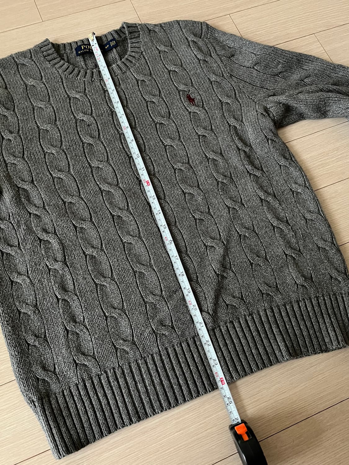 (Man) 폴로 꽈배기 케이블 니트 상품이미지6