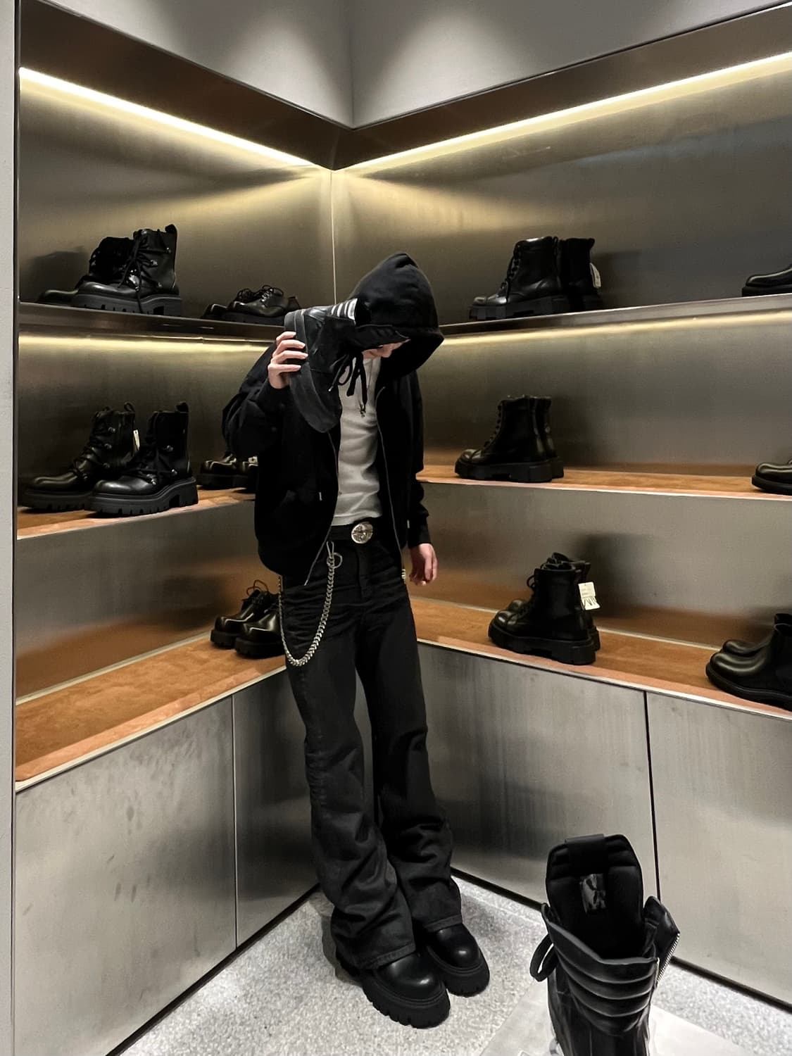 왁스 코팅 플레어진 상품이미지5