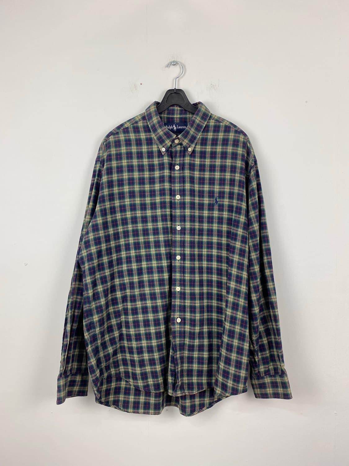 폴로 랄프로렌 체크 셔츠 XL 상품이미지1