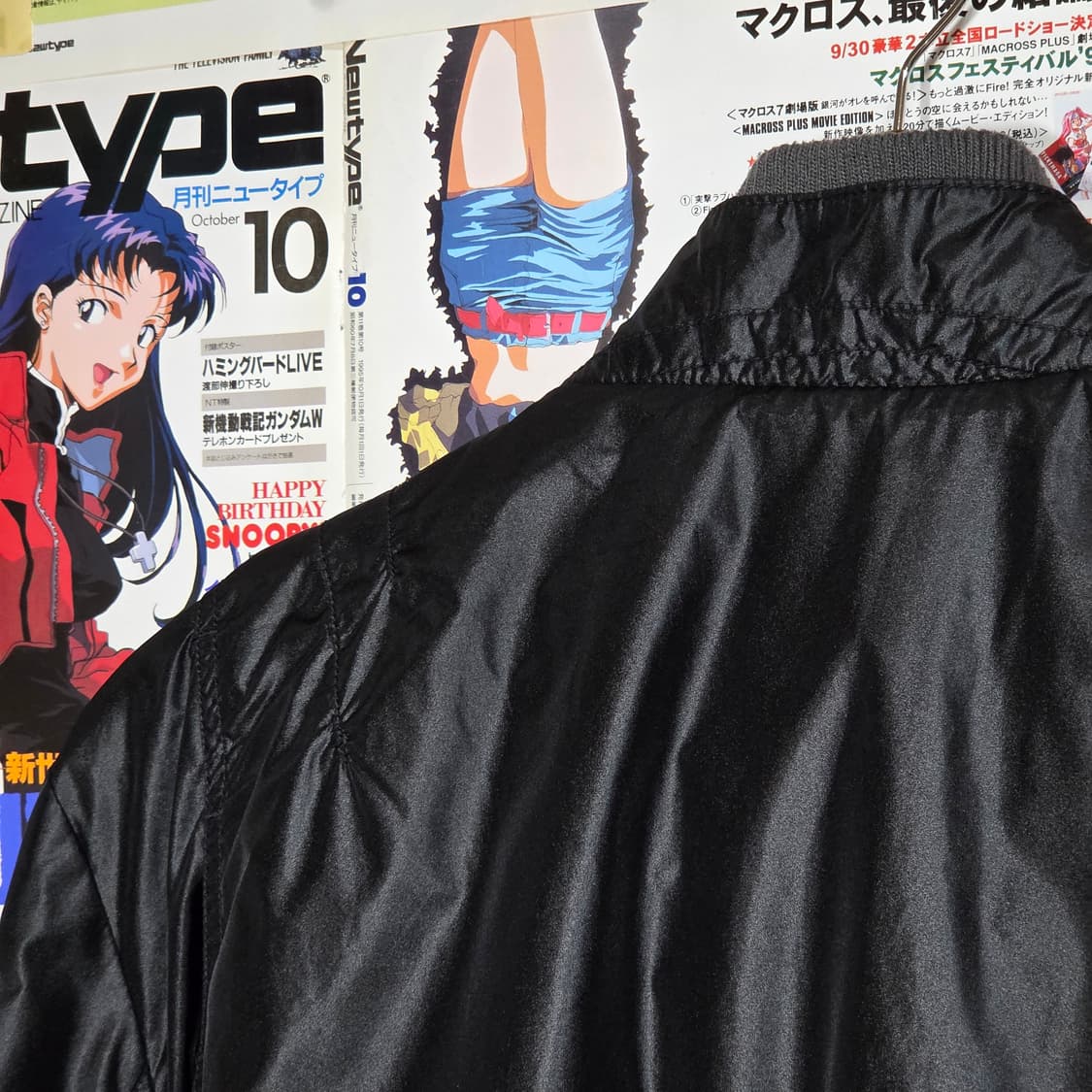 빈티지 락시크 펑크 블랙 누빔 점퍼 상품이미지6