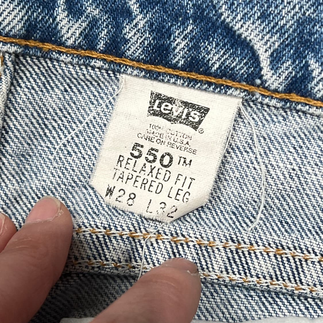 usa 리바이스 550 오렌지탭 데님팬츠 s10143 상품이미지6