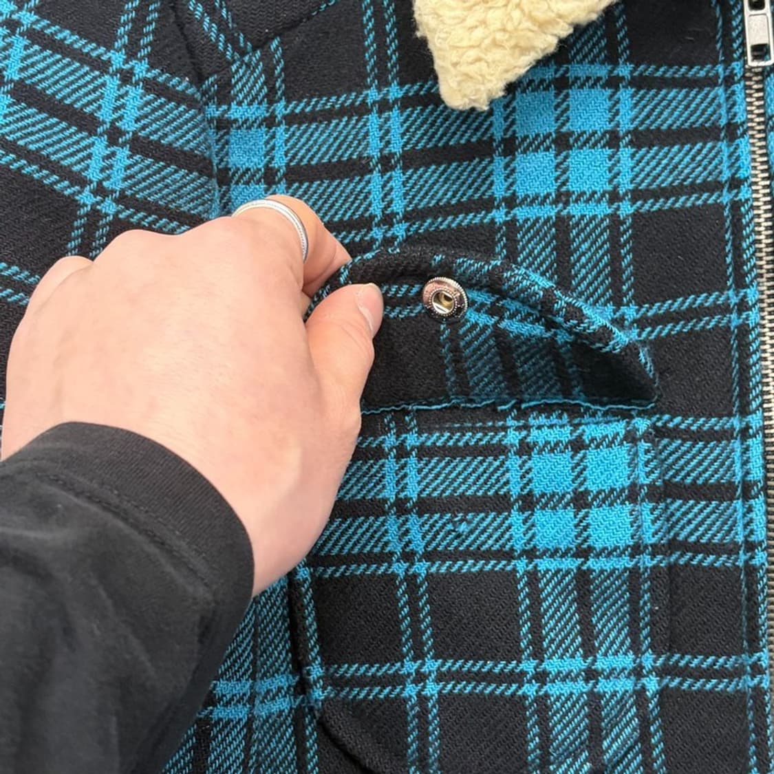 마크제이콥스 퍼카라 체크 자켓 v2668 상품이미지6