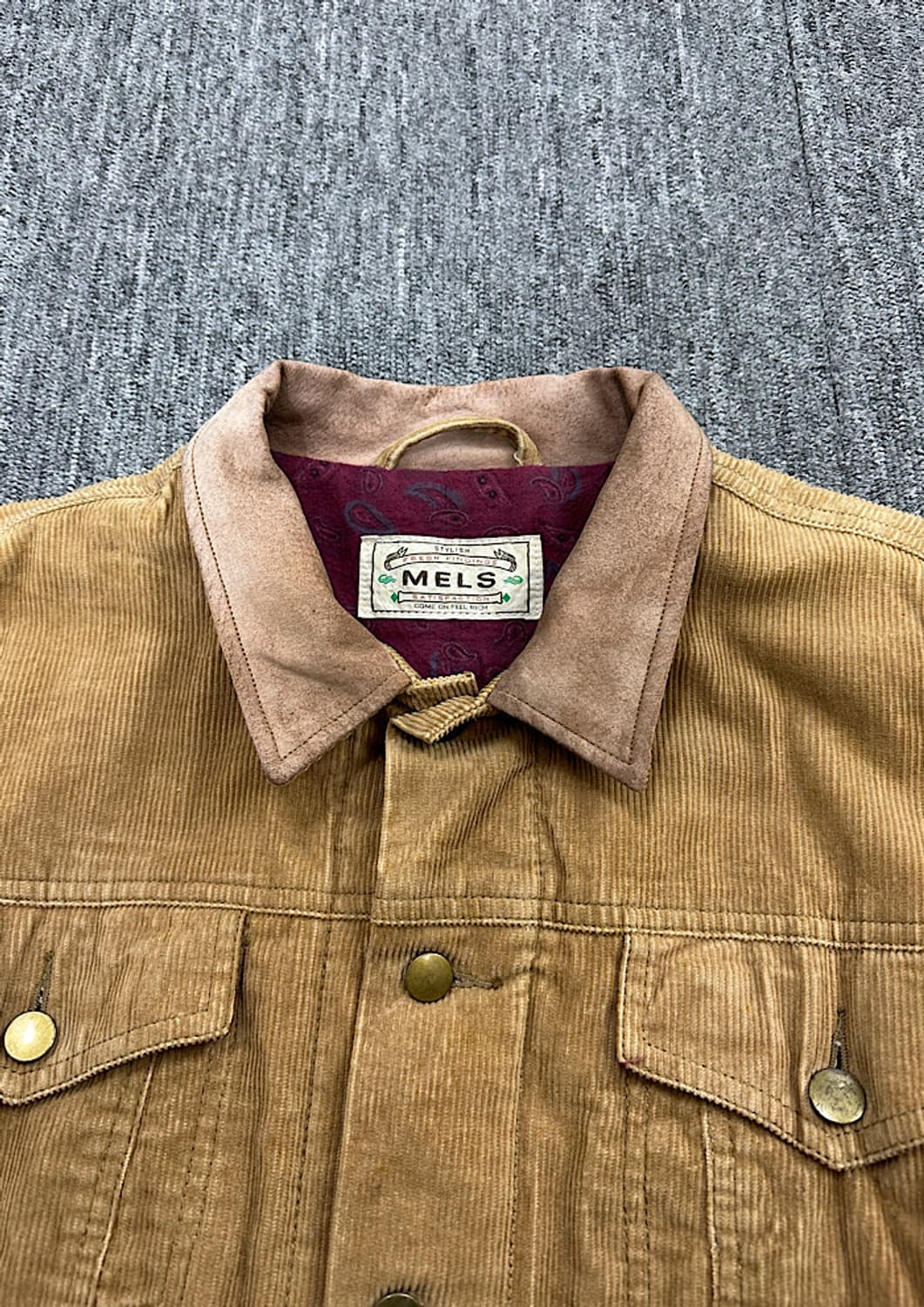 빈티지 코듀로이 크롭 자켓  상품이미지2