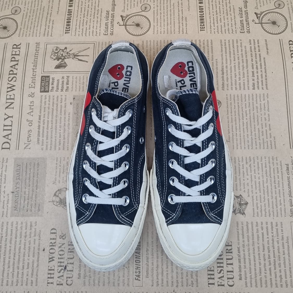 컨버스 x 꼼데가르송 스니커즈245 상품이미지2