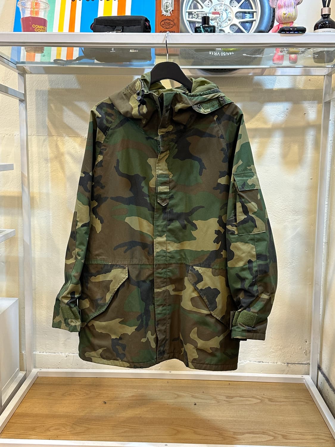 미군 1세대 ECWCS 우드랜드 고어텍스 파카 상품이미지1