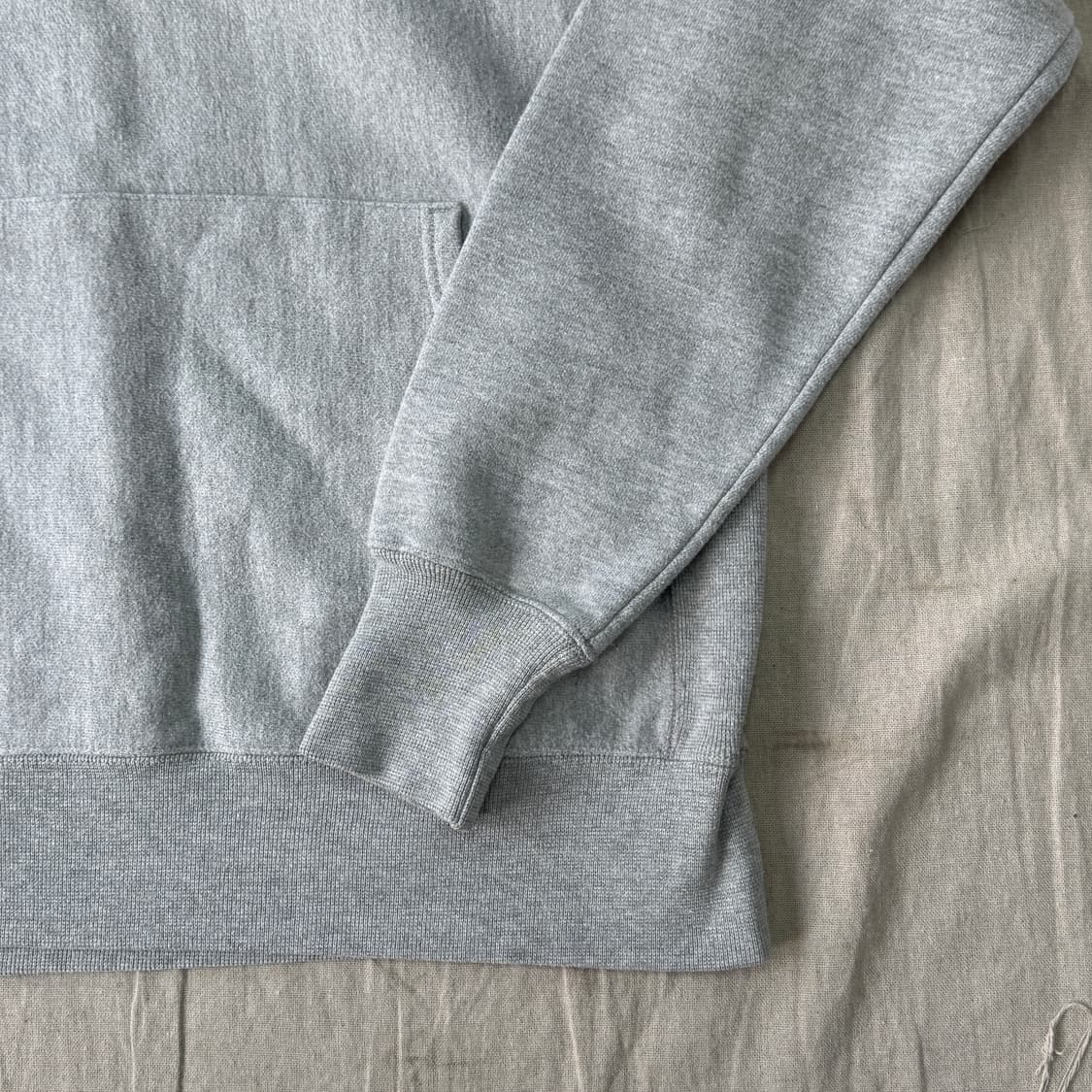 챔피온 리버스위브 애쉬그레이 후드 M 상품이미지2