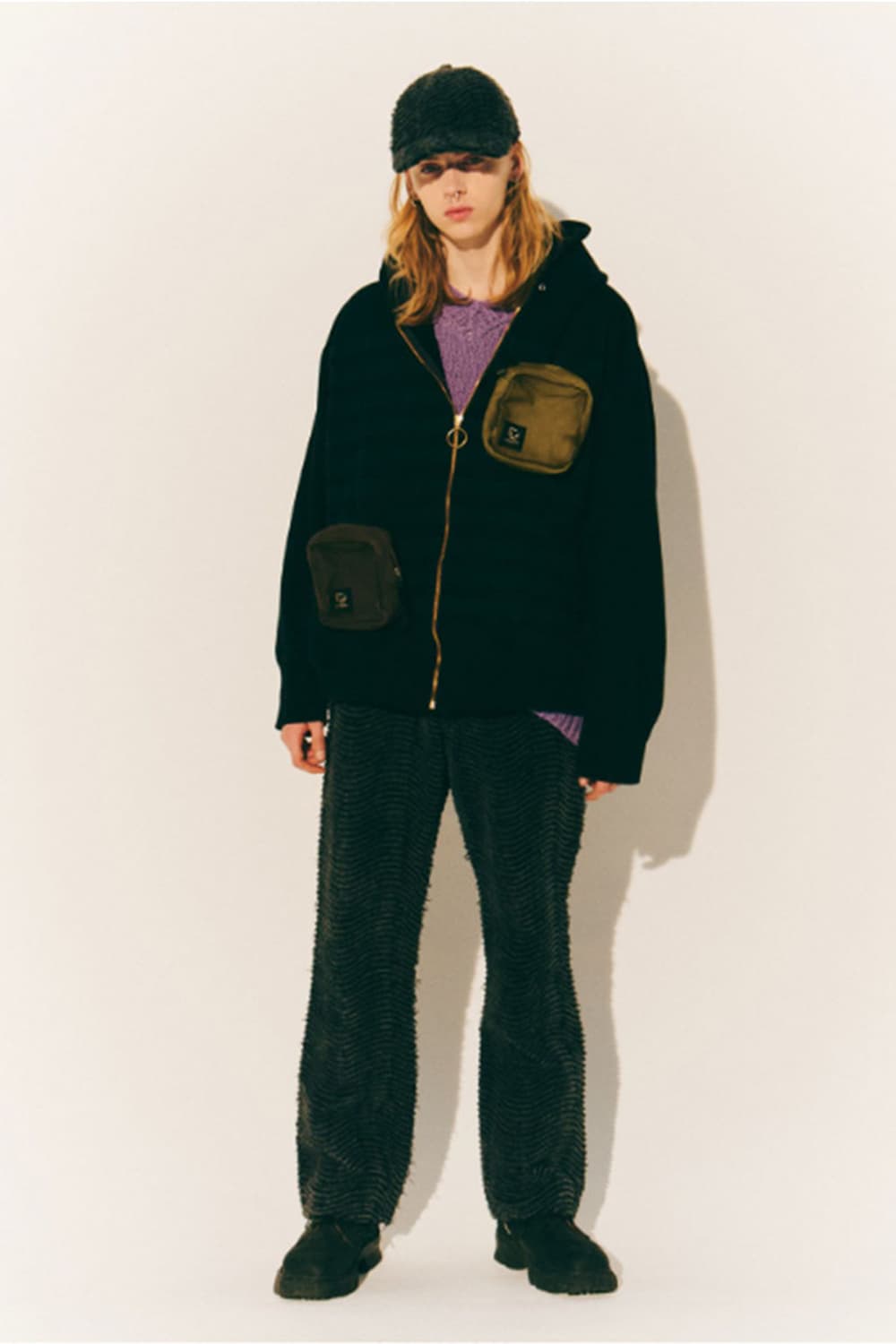 카미야 웨이브 데님팬츠 상품이미지3