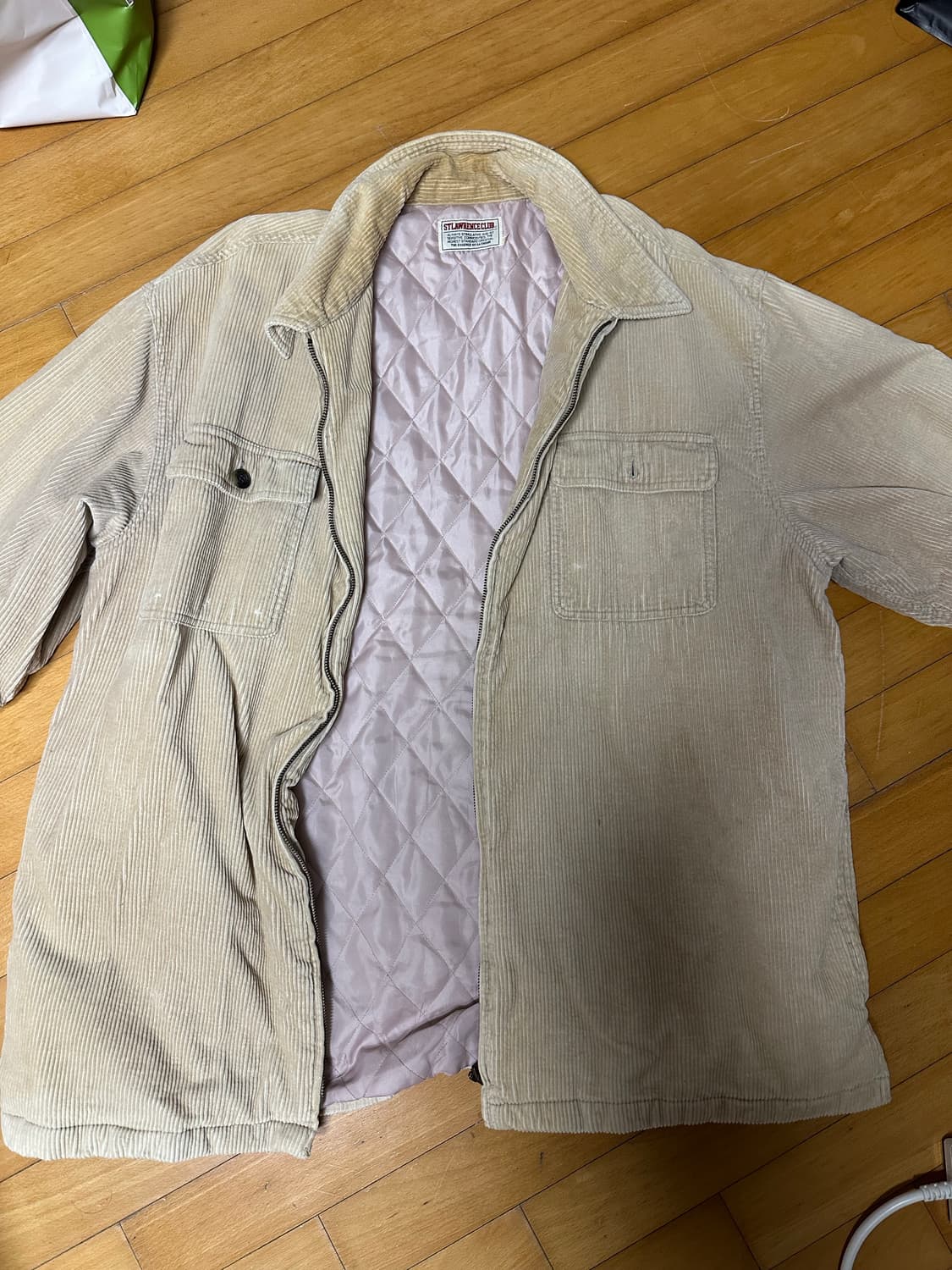 빈티지 셔츠 누빔 자켓 상품이미지2
