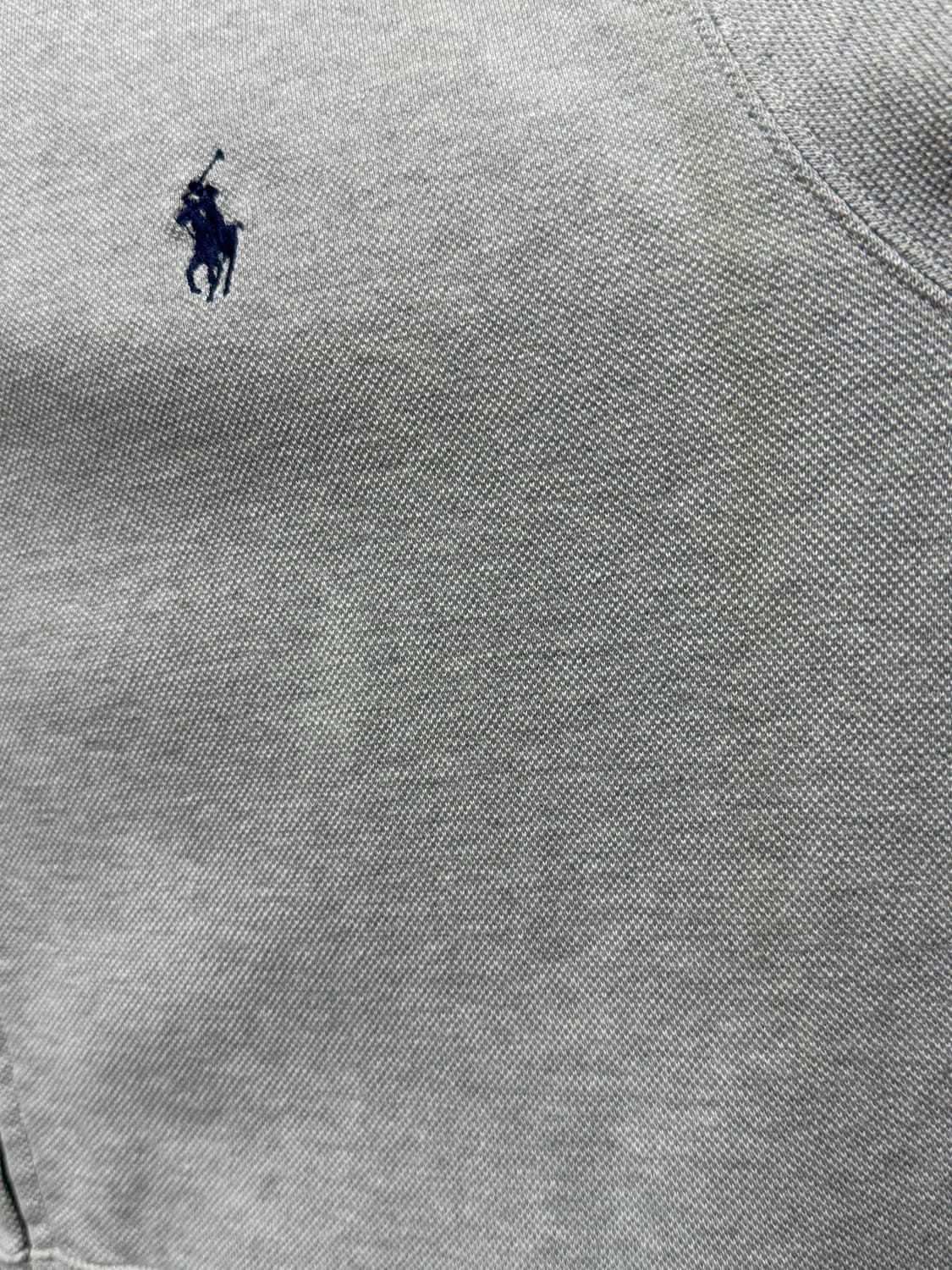 폴로 후드집업 그레이 M 상품이미지7