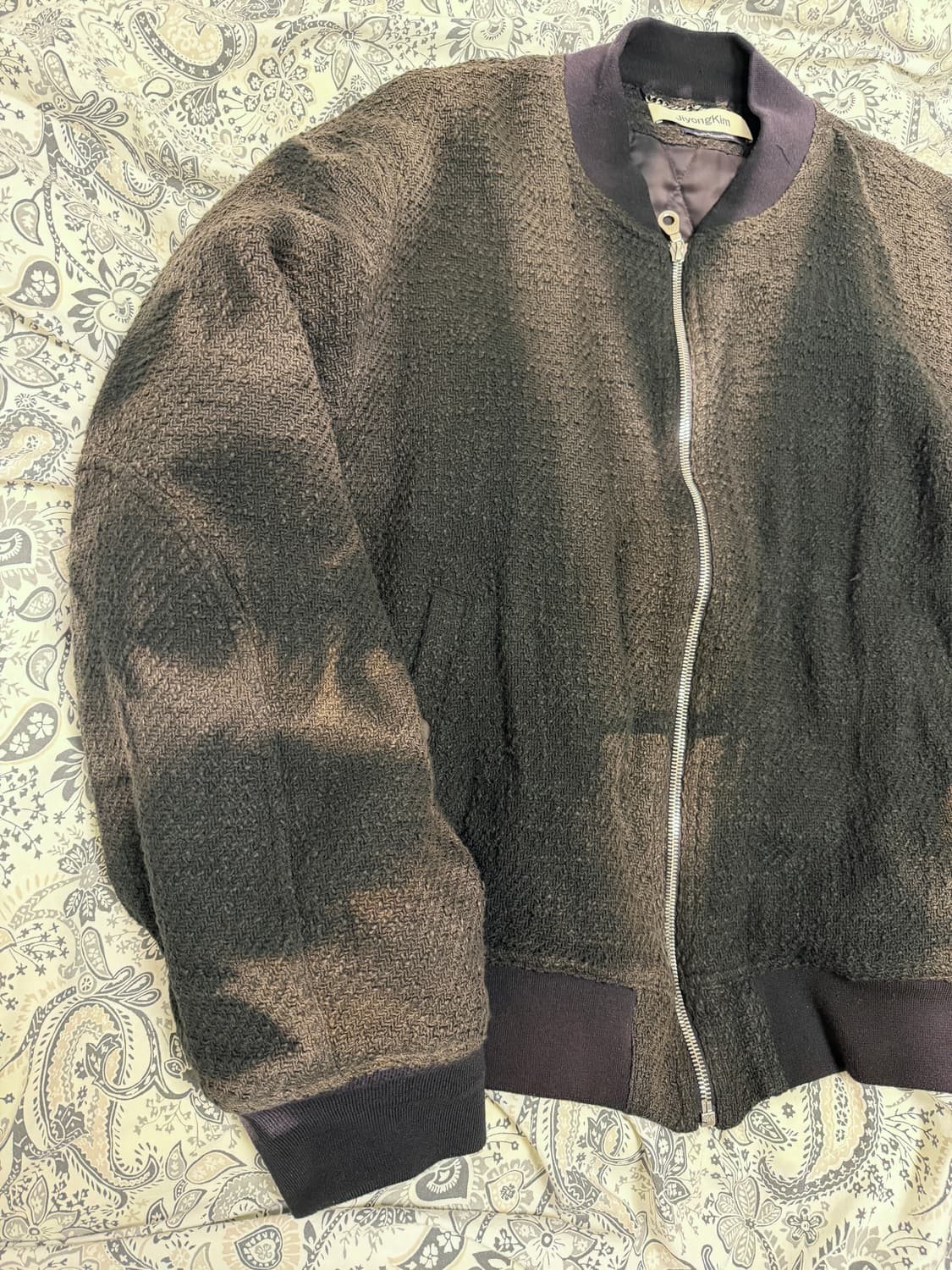 지용킴 트위드 봄버 24FW [L] 상품이미지7