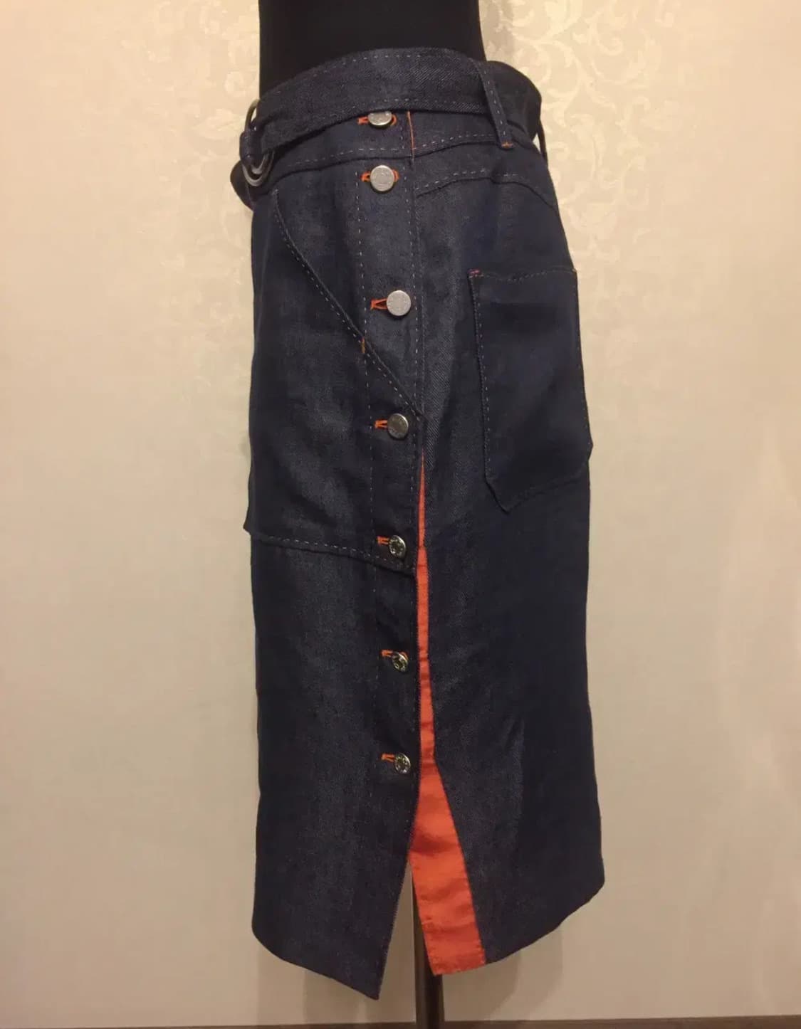 HERMES 에르메스 스커트(리넨)42 사이즈 상품이미지2