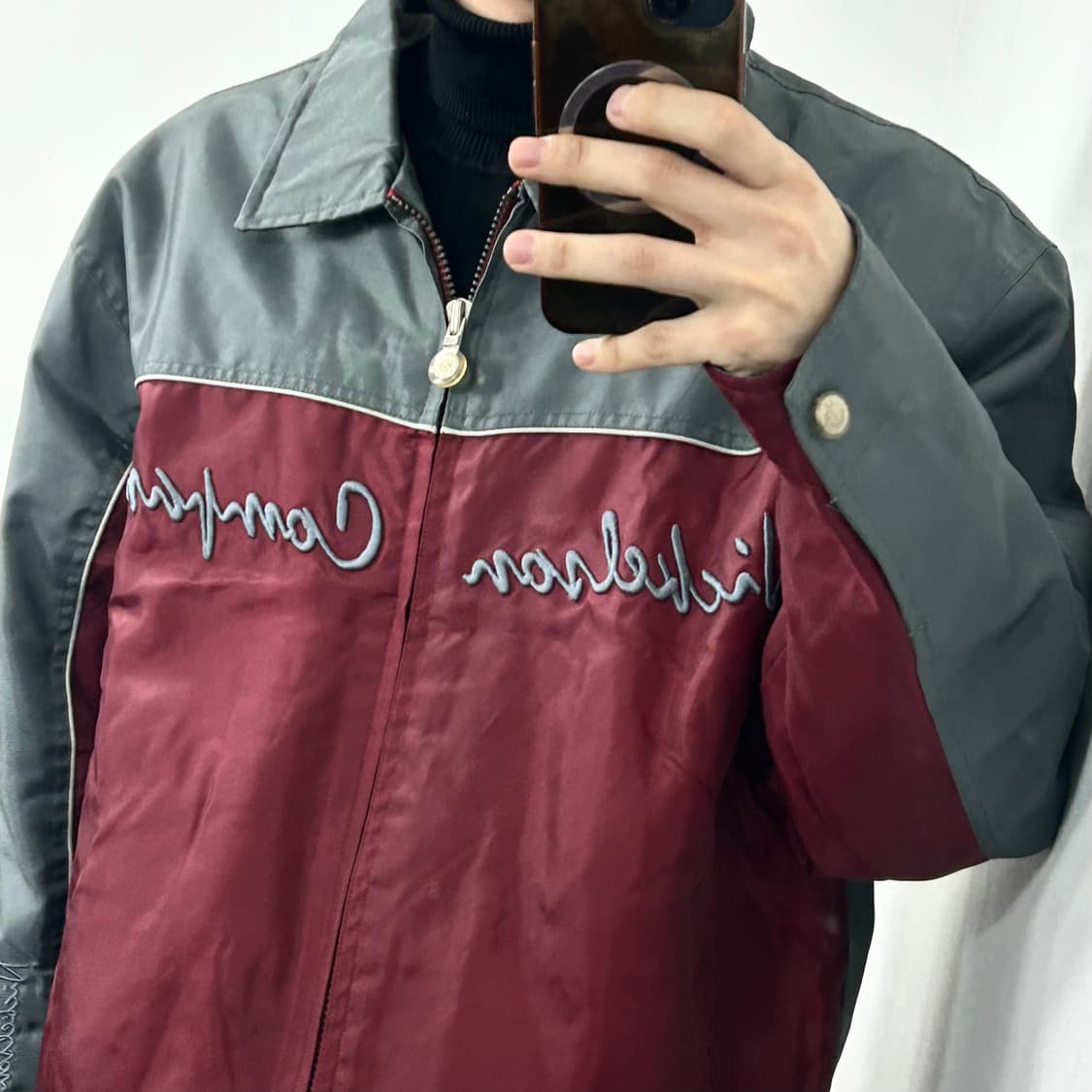 Nickelson 올드스쿨 나일론 자켓 상품이미지4