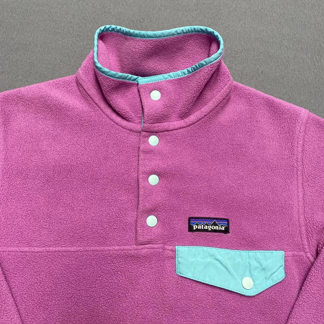 10s 파타고니아 신칠라 스냅-T 핑크/민트 니콰과라 상품이미지2