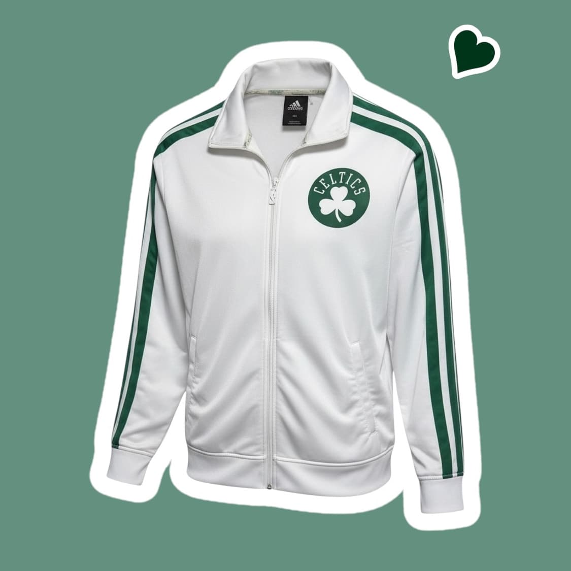 대장급 아디다스 화이트 셀틱 트랙탑져지 상품이미지1