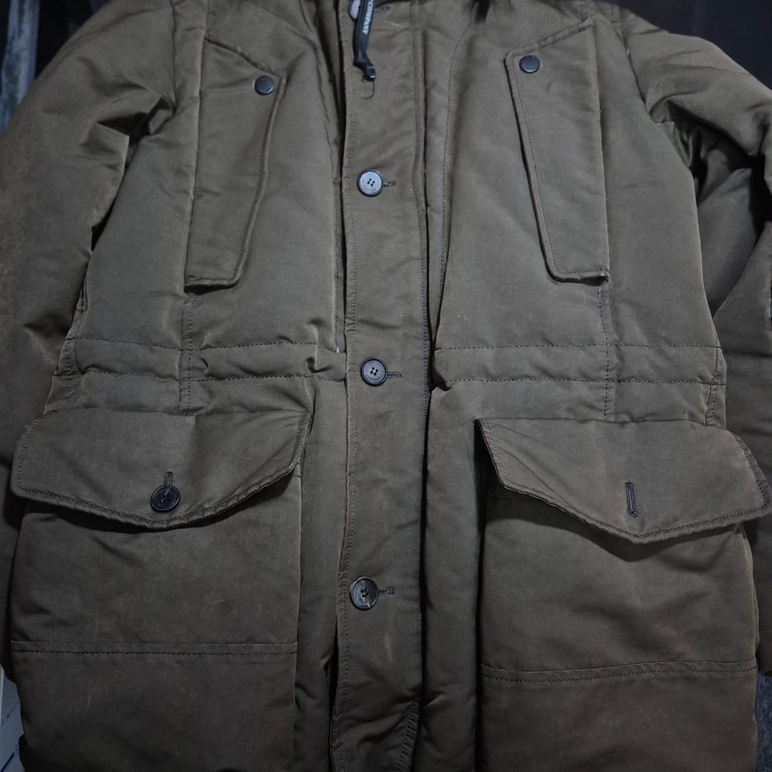 C.P 컴퍼니 라쿤퍼 덕다운 100사이즈 롱패딩 상품이미지4