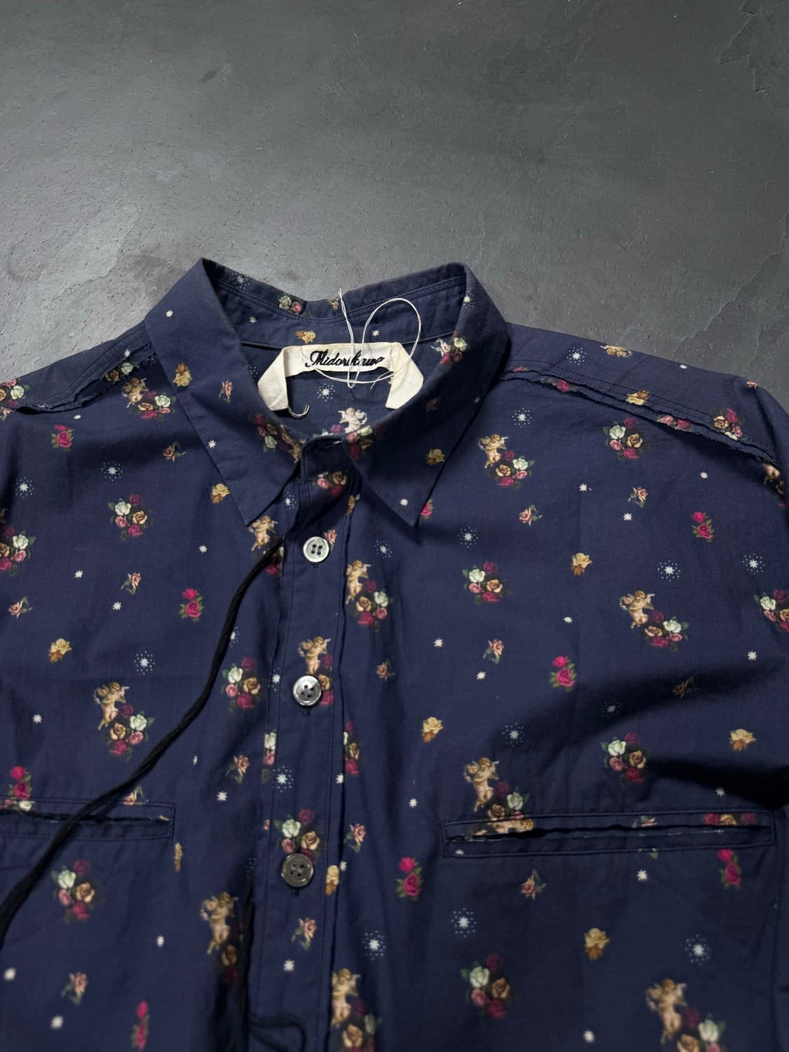 Midorikawa 23SS Flower Angel Short Shirt 상품이미지6