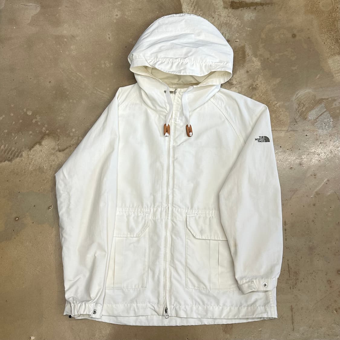 S 노스페이스 퍼플라벨 화이트 바람막이 상품이미지2