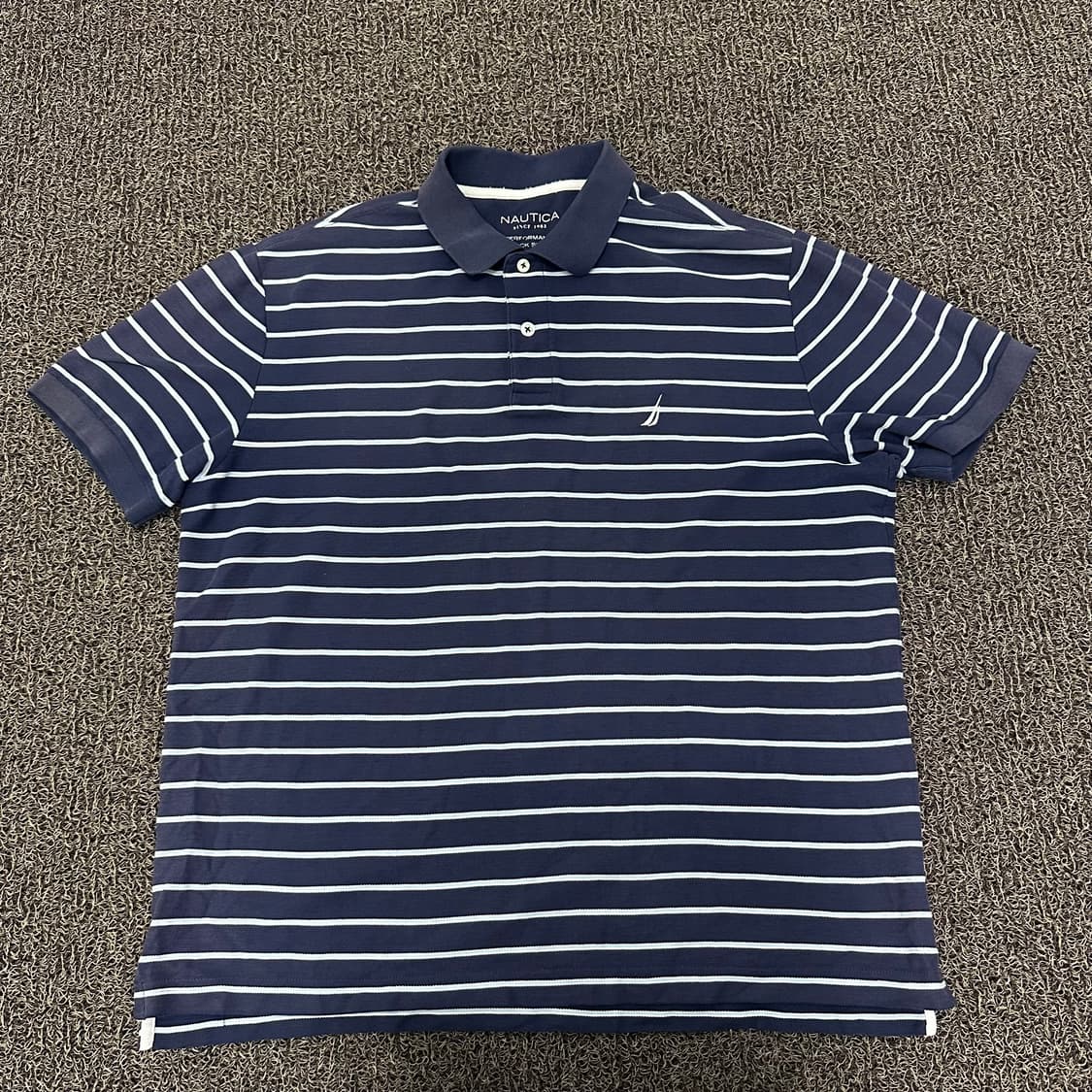NAUTICA 노티카 스트라이프 반팔티셔츠 L 상품이미지1