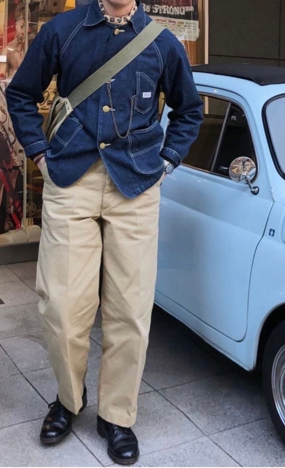 3벌 일괄) 유니폼브릿지, 토피 퍼티그 팬츠 카키 브라운 베이지 상품이미지6