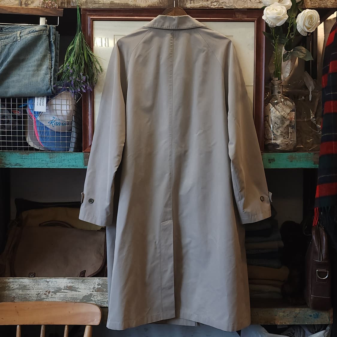 조르지오 아르마니 트렌치코트 싱글 트렌치 라이트 그레이 54 상품이미지2