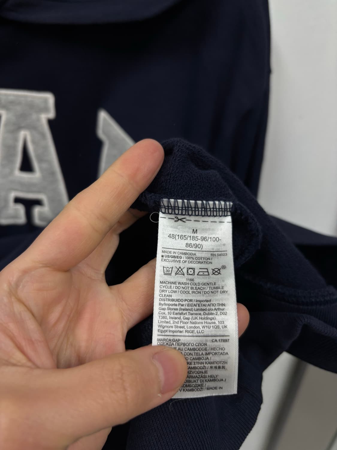 갭 후드티 상품이미지5