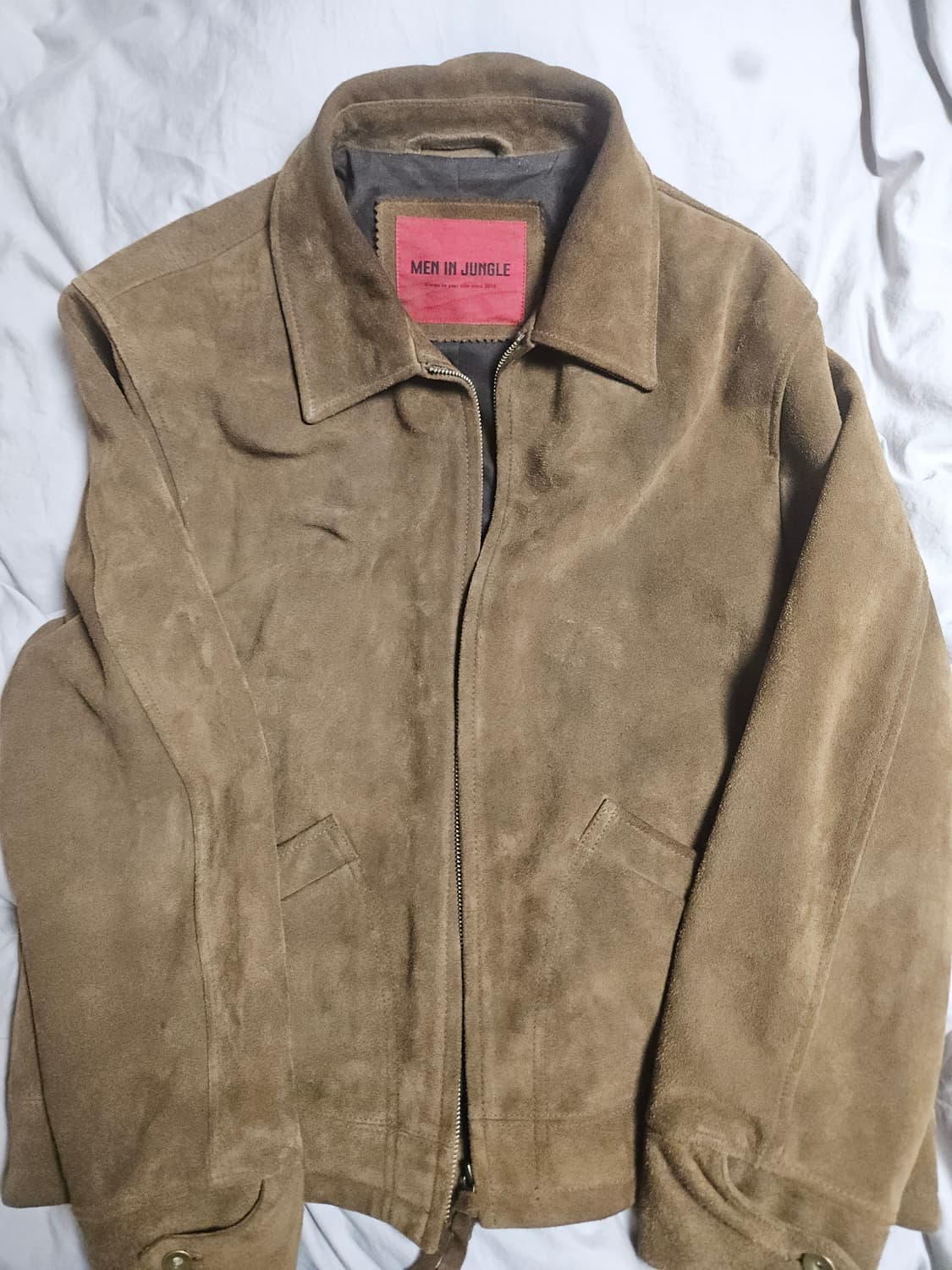 맨인정글 가죽 자켓 상품이미지1