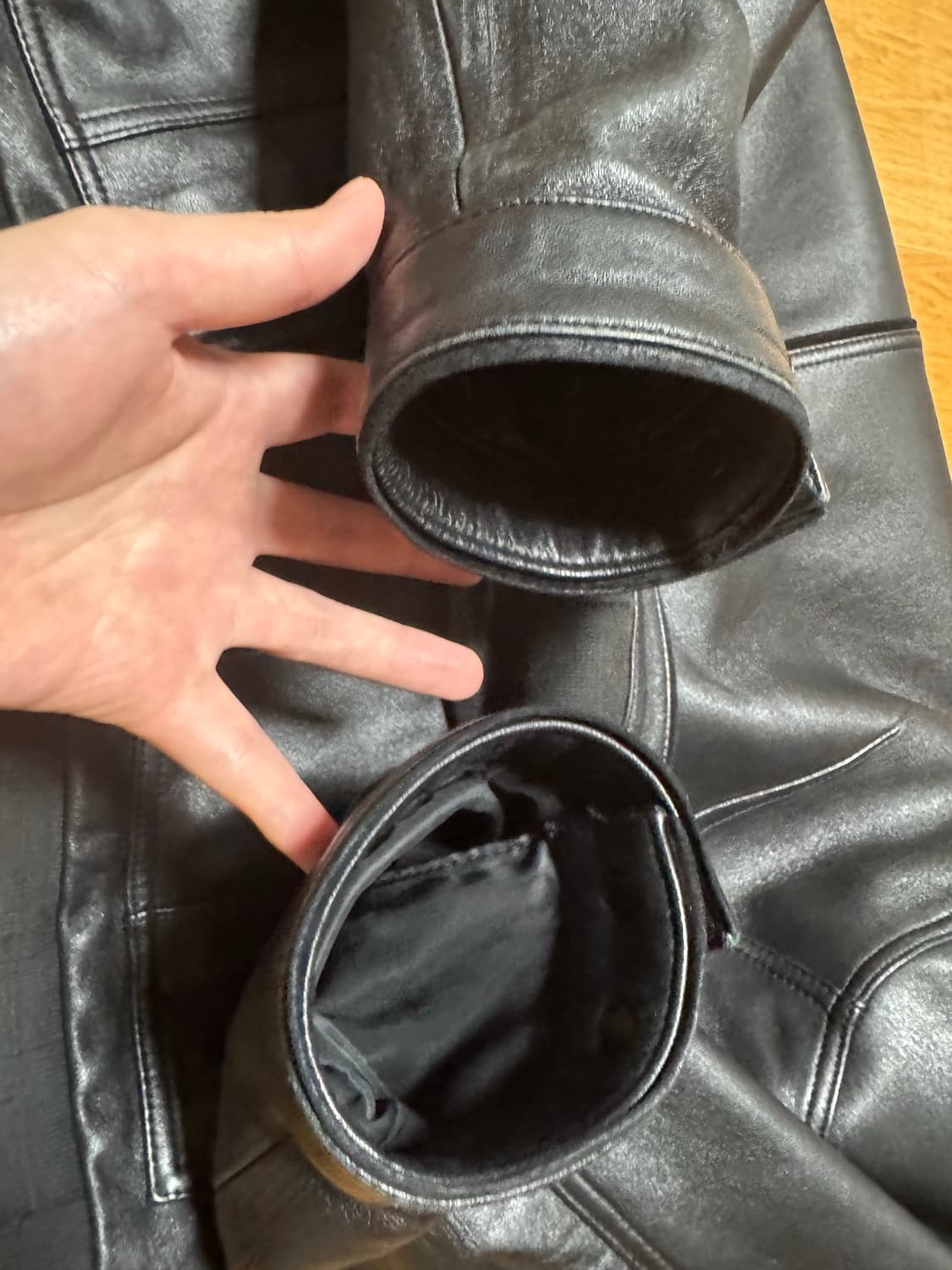 엑슬림 EP.4 02 LEATHER JACKET 가죽자켓 상품이미지5