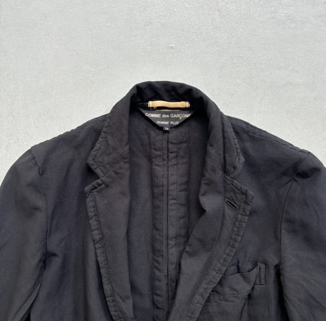 꼼데가르송 옴므플러스 축융 3버튼 하이넥 자켓 상품이미지4
